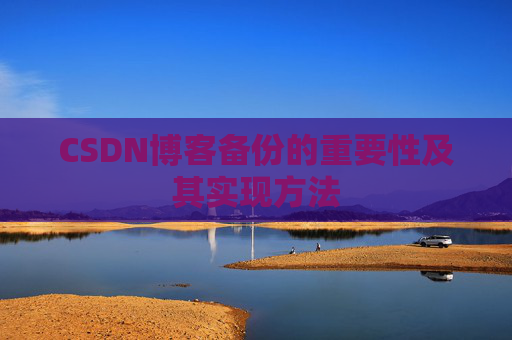 CSDN博客备份的重要性及其实现方法